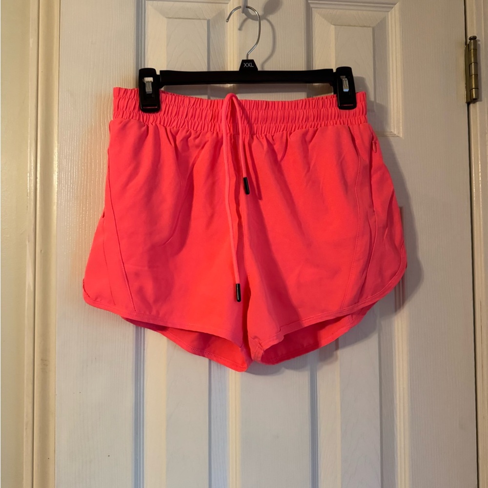 Lululemon Athletica Bright Pink Athletic Shorts